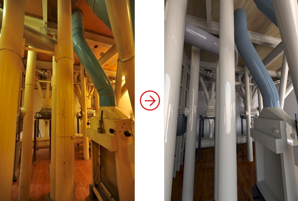 3d laser scanning result