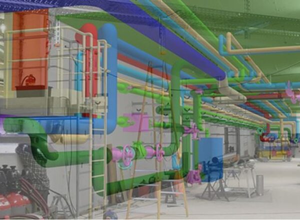 3D BIM model that contains a wealth of valuable information and data about the building